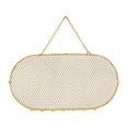 thumbnail image 2 of Hierro para Ropa Oro Hanger de Pared Arte de Hierro Decoración de Pared Del Hogar Arte de Pared de Metal, Puerta Ropa Trasera Y Sombreros Gancho Red, 2 of 2