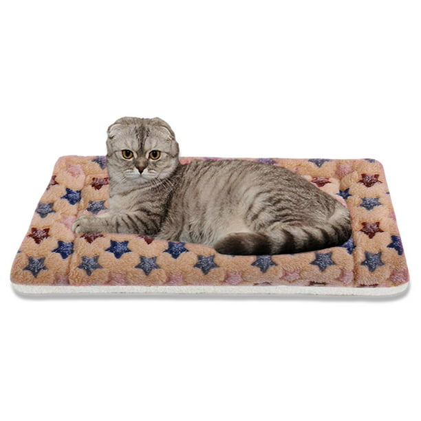 Dog Blankets, Soft Fluffy Fleece Pet Blanket Warm Sleep Mat Paw Print Design Puppy Kitten Throw