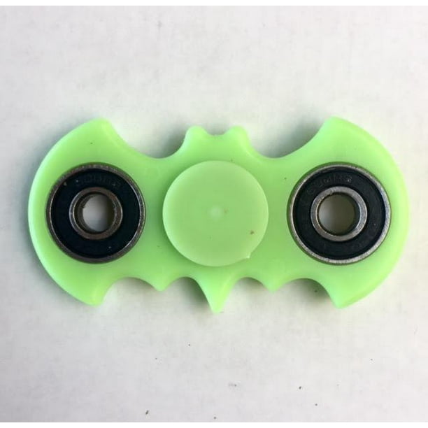 Tri Hand Spinner Fidget Spinners Bat Glow In The Dark Design Toy Stress  Reducer Ball Bearing - May help with ADD, ADHD, Anxiety, and Autism Adult  Children 
