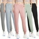 thumbnail image 4 of TFixol Pantalones de chándal para mujer, elásticos, de secado rápido, para yoga, correr, fitness, entrenamiento, informal, sólido, 4 of 8