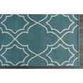 thumbnail image 6 of BoutiqueRugs Folsom Traditional, Transitional Area Rug - Outdoor Safe - Teal, White - 5'3" x 7'7", 6 of 11