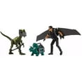 thumbnail image 2 of Mattel Jurassic Park '93 Classic Dr. Ian Malcolm Glider Escape Age 3-10 Action Figure, 2 of 4