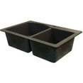 thumbnail image 4 of Transolid 33" x 22" Top Mount Aversa Granite Kitchen Sink, Available in Various Colors, 4 of 4