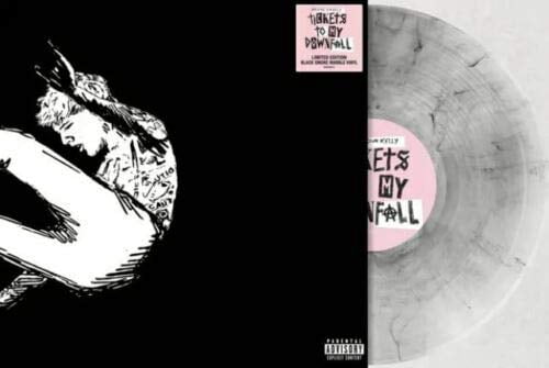 Tickets To My Downfall - Limited Edition Black Smoke Marble Colored