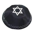 thumbnail image 2 of Yamaka Hat Kippah Cap Skull Cap Lightweight Polyester Stylish Embroidery for Adult Men Daily Wear, 2 of 9