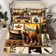 thumbnail image 2 of Castle Fairy Safari Bear Deer Full Size Sheets,Fishing And Hunting Bed Sheets, 2 of 7