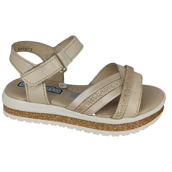 Calzado de INFANTIL tipo SANDALIA color BEIGE Coqueta  101603-L