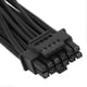 thumbnail image 4 of 12vhpwr 16 Pin Gpu Cable 600W Pcie 5.0 12+4 Pin Male to Female Gpu Extension Cable for RTX3090Ti 40 Series Graphics Card 13.4in Black, 4 of 4