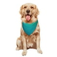 thumbnail image 5 of Disketp Green Turquoise Teal Dog Bandanas 1PC Triangle Adjustable Puppy Bandana Bib Handkerchief for Large Medium Girl Dogs Pets Gift, 5 of 6