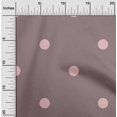 thumbnail image 2 of oneOone Cotton Silk Dark Rose Brown Fabric Stripes Dress Material Fabric Print Fabric By The Yard 42 Inch Wide, 2 of 4
