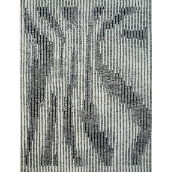 Textured Harmony High-Low Handmade Wool Rug