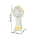 thumbnail image 3 of XGFHYJEH Hand Held Fan, Mini Fan Handheld, Hand Held Fan Rechargeable, Portable Folding Hand Held Cooling Fan, 3 of 6