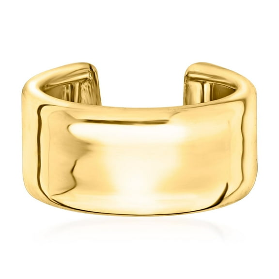 Ross-Simons 10kt Yellow Gold Single Ear Cuff, Women's, Adult