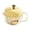 Yellow, variant on QIUXUJ- 21×17cm Apple Shaped Clear PP Fruit Colander with Drain Basket, Hand Crank Multifunctional Kitchen Strainer Bowl, BPA-Free Veggie Washing Sieve for Pantry Countertop Essentials (Red)