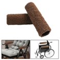 thumbnail image 3 of royalvide diyhomedecor_uk 1 par de fundas para reposabrazos de silla de ruedas antideslizantes y cómodas Marrón, 3 of 9