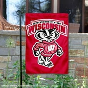 Wisconsin Badgers Bucky 13" x 18" College Garden Flag