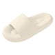 thumbnail image 1 of Zapatillas de casa antideslizantes Zulema 2 uds sandalias de verano 40-41 blanco, 1 of 8