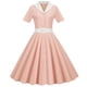thumbnail image 2 of Moda verano mujer patchwork manga corta casual noche fiesta vestido de fiesta Fridja  bnh689, 2 of 9
