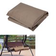 thumbnail image 3 of Brrnoo Outdoor Patio Garden Courtyard Seat Swing Waterproof Cover for 3 Seaters Chair 59 x19 x4 Brown, 3 of 10