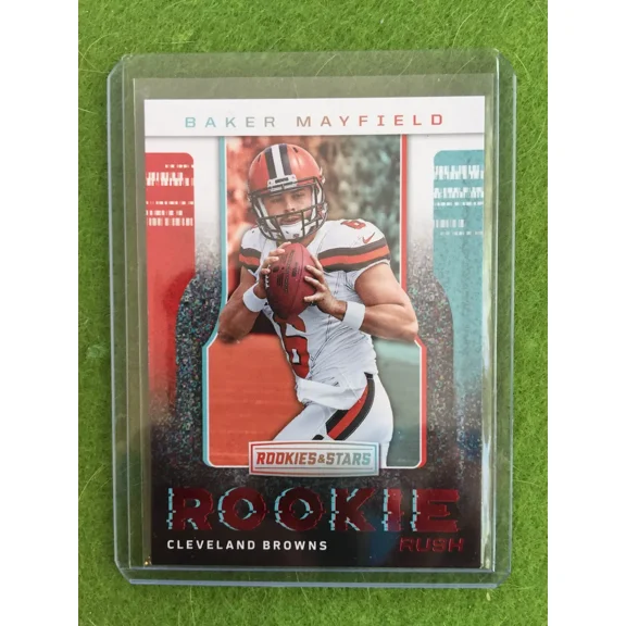 BAKER MAYFIELD ROOKIE CARD BROWNS RC 2018 Panini ROOKIES & STARS