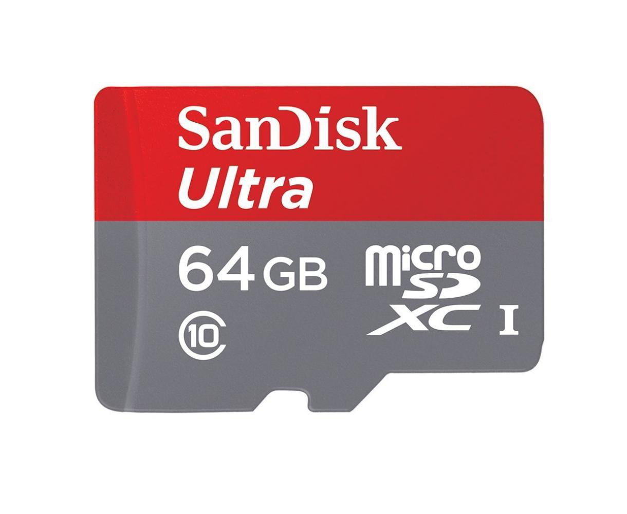 SanDisk Ultra Plus 32GB microSDHC UHS-I Card with Adapter SDSQUP-032G-AW46A NEW 