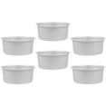 thumbnail image 3 of Minkissy 6-Piece Non-Stick Metal Round Cake Pans Set for Baking, Home Kitchen Bakeware Molds, 3 of 8