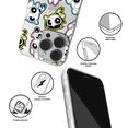 thumbnail image 3 of Mobile phone case for Samsung S21 FE original and officially Licensed The Powerpuff Girls pattern The Powerpuff Girls 022 adapted to the shape of the mobile phone, partially transparent, 3 of 5