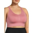thumbnail image 4 of Under Control Women's Plus Size Sports Bra High Support Seamless Racerback, 4 of 7