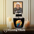 thumbnail image 4 of Yatskia Moonlight Colorful Parrot Funeral Urns for Human Ashes Adult Man, Memorial Urn for Adult Ash, Small Memorial Keepsake Urn for Ashes for Women, (Tasty 10 Inch and 3 Inch), 4 of 8