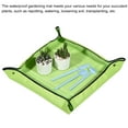 thumbnail image 5 of Uxcell 19.7'' Polyester Plant Repotting Mat, Waterproof Square Transplanting Gardening Mats for Indoor Succulent, Green, 5 of 5