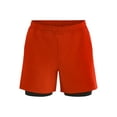 thumbnail image 5 of Athletic Works Men's and Big Men's 2 in 1 Gym Shorts with Liner, 6" & 8" Inseams, Sizes S-3XL, 5 of 5