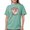 Sea Foam, variant on CafePress - Sleep With A Cat T Shirt - Womens Comfort Colors® Shirt
