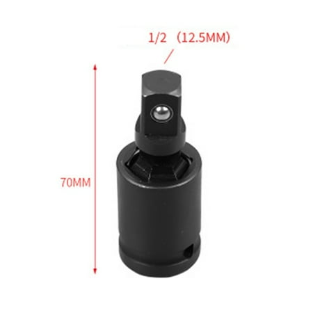 

Drive Swivel Joint 1/2 3/8 1/4 Drive Metric Professional Nut Driver Black Steel
