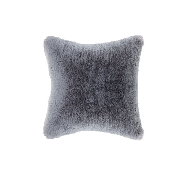Bearachild Fundas decorativas para cojines, funda de almohada de poliéster, funda de cojín suave, sofá, coche, funda con cremallera de Color sólido, Decoración del hogar gris azul Bearachild HA071725-06
