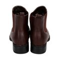 thumbnail image 5 of DbDk CINCO-2 Womens Side Elastic Panel Chunky Heel Chelsea Pull-On Ankle Boots, 5 of 6