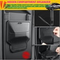 thumbnail image 6 of Center Console Armrest Cover & Armrest Hidden Compartment Organizer Storage Compatible with 2025 2026 New Tesla Model Y Juniper / 2024 Model 3 Highland Interior Accessories - 2 Pieces, 6 of 9