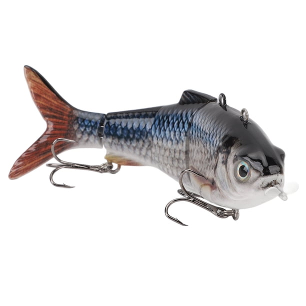 Señuelo Eléctrico, CEBO DE NATACIÓN MULTISTICULADO RECARGABLE CON LUZ LED PARA PESCA, NATACIÓN AUTOTICA REALISTA, EMISIÓN DE LUZ Verde Subacuática