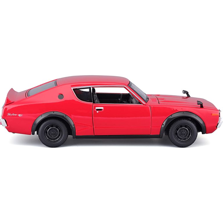 Maisto 1/24 日産 スカイライン 2000GT-R ケンメリレーシング Maisto 1:24 AL 1973 Nissan Skyline 2000GT-R - Walmart.com
