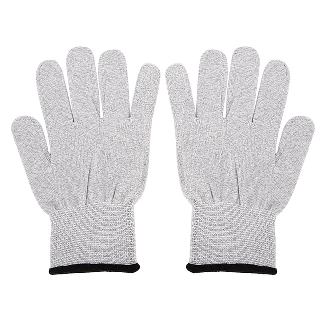 Guante de electrodo conductor, 1 par de guantes conductores Guante conductor Guante de masaje conductor Eleve su experiencia
