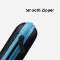 thumbnail image 6 of Eva Carrying Case for Earbuds,Portable EVA Headphone Case Storage Bag Organizer or Earphone, Earbud, Earpieces, SD Memory Card, Camera Chips (Blue), 6 of 12