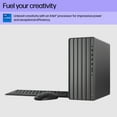 thumbnail image 3 of HP ENVY Desktop Computer, Core i7-12700, 32GB, 1TB SSD, Nightfall Black, TE01-3003w, 3 of 11