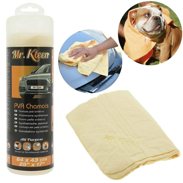 1 Large Chamois 25"x17" Car Cleaning Cloth Shammy Washing Absorbent