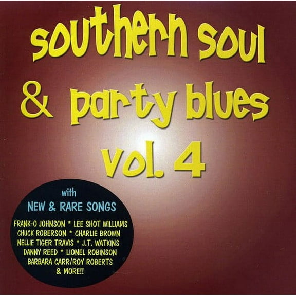Various Artists - Southern Soul and Party Blues, Vol. 4 - Music & Performance - CD