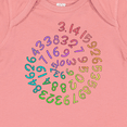 thumbnail image 4 of Inktastic Pi Day Pi Numerals in Rainbow Spiral Boys or Girls Baby Bodysuit, 4 of 5