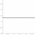 thumbnail image 4 of 925 Sterling Silver 1.5mm Cable Chain Anklet Ankle Bracelet Round Link, 4 of 8