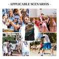 thumbnail image 6 of Naloa Realistic Colorful Chameleon Basketball Jersey Reversible Men's Mesh Athletic Sports Shirts Training Practice S-4XLX-Large, 6 of 6