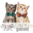 thumbnail image 2 of 2 Pack/Set Cat Collar Breakaway with Cute Bow Tie and Bell for Kitty and Some Puppies, Adjustable from 7.8-11 Inch, 2 of 5