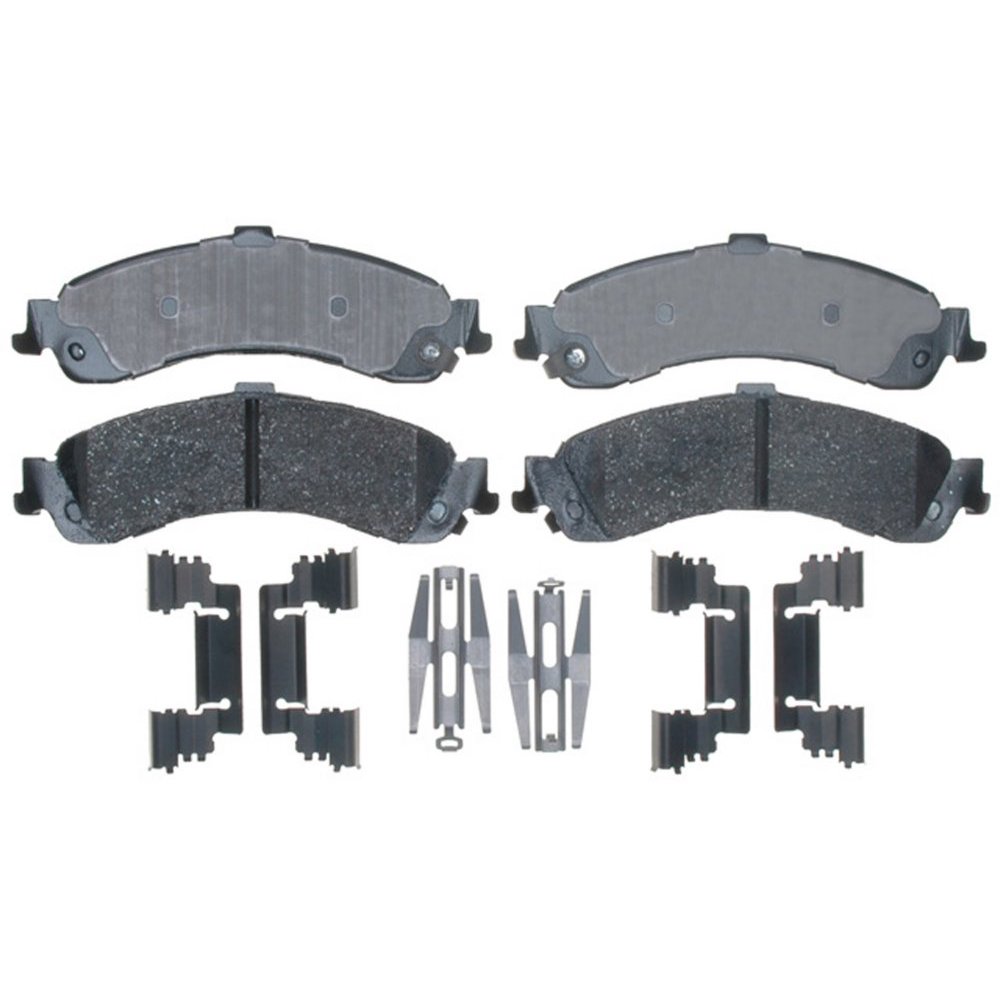 AC Delco 17D834CH Brake Pad Set, Ceramic OE Replacement