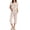 Apricot Flowers, variant on Ekouaer Womens Pajama Set Short Sleeve Sleepwear Pleated Floral Pjs Set Capri Pants Lounge Sets with Pockets