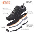 thumbnail image 4 of Zapatos de senderismo impermeables de cuero negro para hombre OL OUTJET LEGEND, 4 of 6